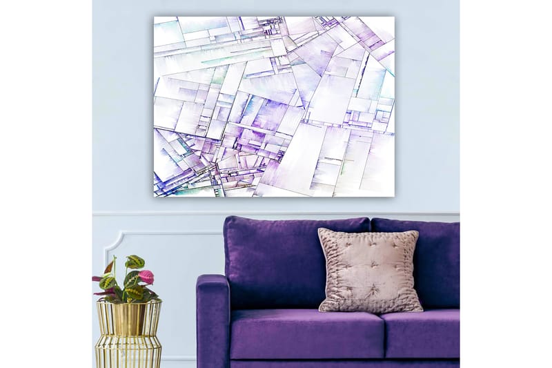 Dekorativ Canvasbillede 70x100 cm - Flerfarvet - Boligtilbehør - Billeder & kunst - Billeder på lærred
