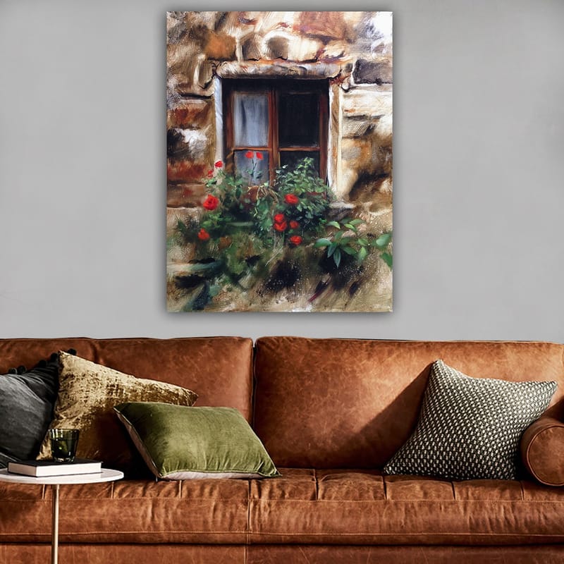 Dekorativ Canvasbillede 70x100 cm - Flerfarvet - Boligtilbehør - Billeder & kunst - Billeder på lærred