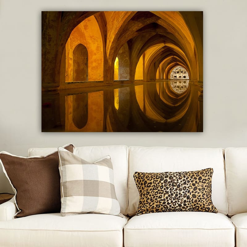 Dekorativ Canvasbillede 70x100 cm - Flerfarvet - Boligtilbehør - Billeder & kunst - Billeder på lærred