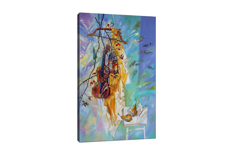 Dekorativ Canvasbillede 70x100 cm - Flerfarvet - Boligtilbehør - Billeder & kunst - Billeder på lærred