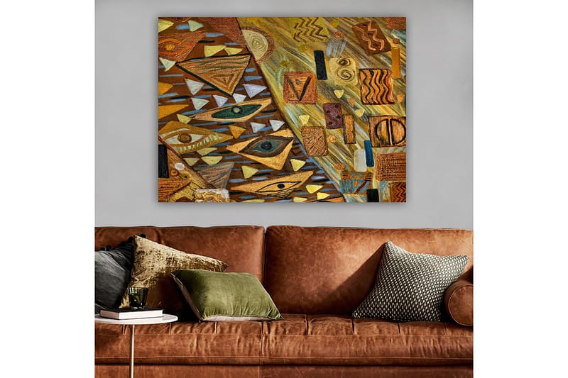 Dekorativ Canvasbillede 70x100 cm - Flerfarvet - Boligtilbehør - Billeder & kunst - Billeder på lærred