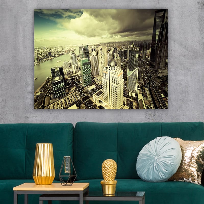 Dekorativ Canvasbillede 70x100 cm - Flerfarvet - Boligtilbehør - Billeder & kunst - Billeder på lærred