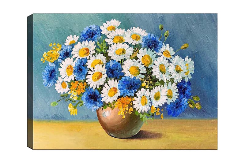 Dekorativ Canvasbillede 70x100 cm - Flerfarvet - Boligtilbehør - Billeder & kunst - Billeder på lærred