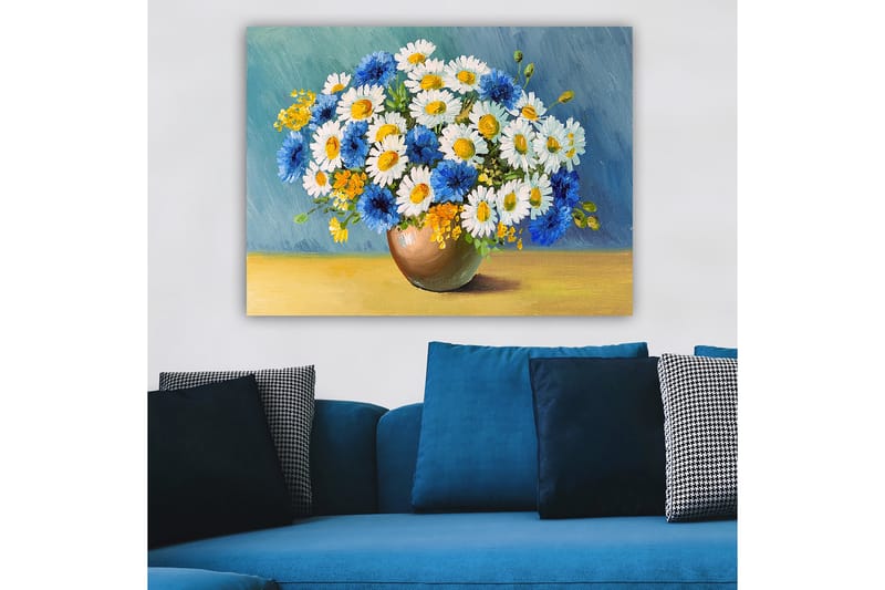 Dekorativ Canvasbillede 70x100 cm - Flerfarvet - Boligtilbehør - Billeder & kunst - Billeder på lærred