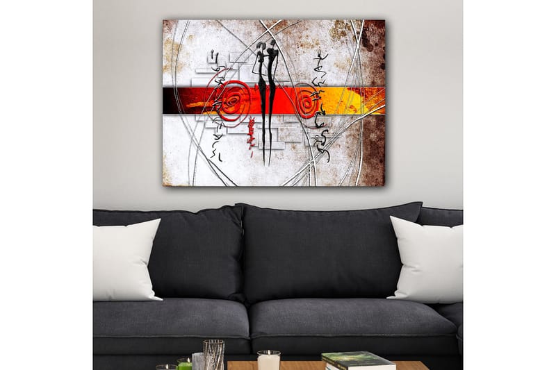 Dekorativ Canvasbillede 70x100 cm - Flerfarvet - Boligtilbehør - Billeder & kunst - Billeder på lærred