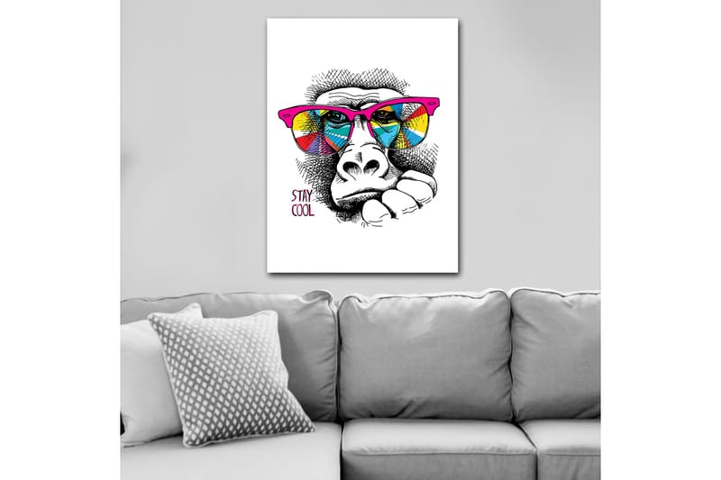 Dekorativ Canvasbillede 70x100 cm - Flerfarvet - Boligtilbehør - Billeder & kunst - Billeder på lærred