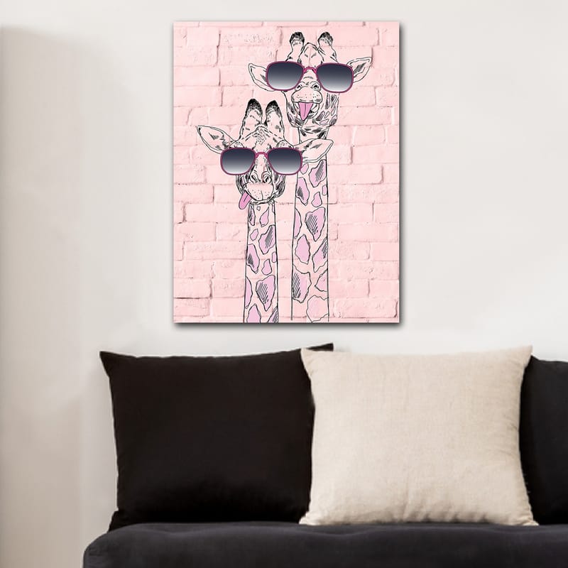 Dekorativ Canvasbillede 70x100 cm - Flerfarvet - Boligtilbehør - Billeder & kunst - Billeder på lærred