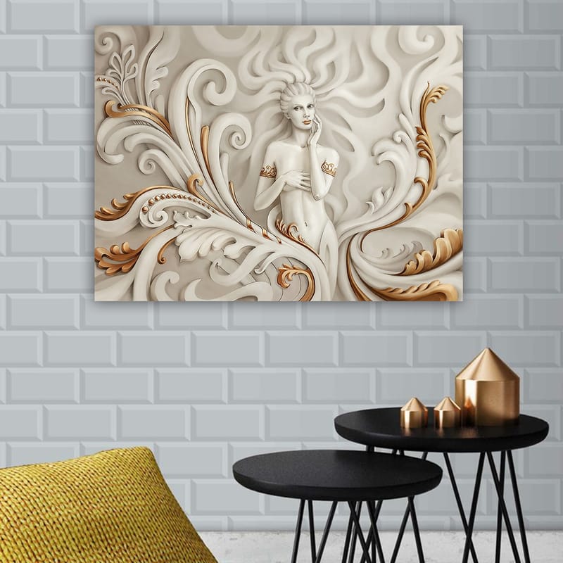 Dekorativ Canvasbillede 70x100 cm - Flerfarvet - Boligtilbehør - Billeder & kunst - Billeder på lærred
