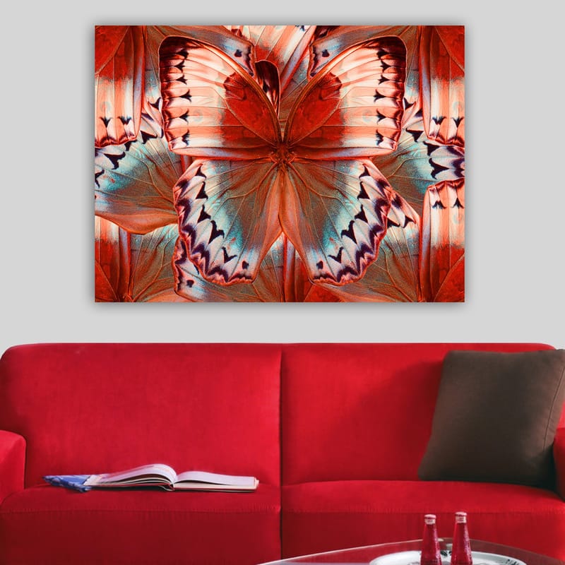 Dekorativ Canvasbillede 70x100 cm - Flerfarvet - Boligtilbehør - Billeder & kunst - Billeder på lærred