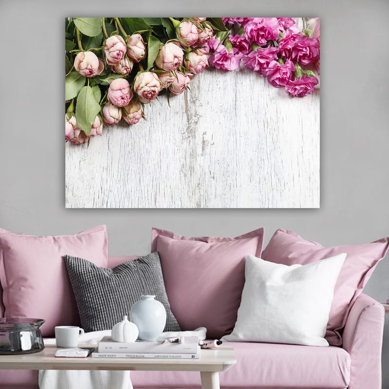 Dekorativ Canvasbillede 70x100 cm - Flerfarvet - Boligtilbehør - Billeder & kunst - Billeder på lærred