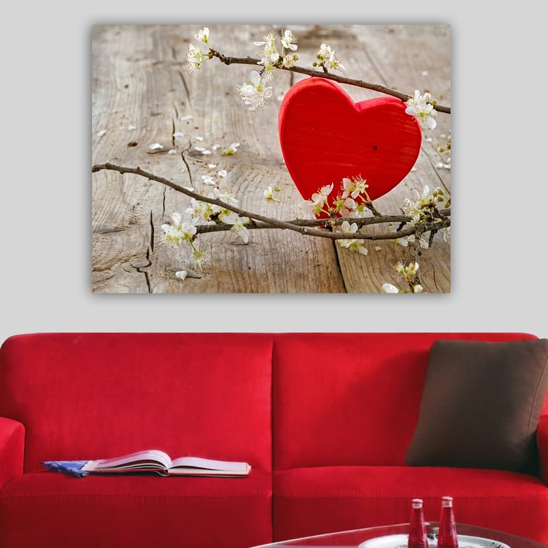 Dekorativ Canvasbillede 70x100 cm - Flerfarvet - Boligtilbehør - Billeder & kunst - Billeder på lærred