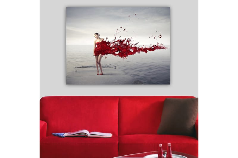 Dekorativ Canvasbillede 70x100 cm - Flerfarvet - Boligtilbehør - Billeder & kunst - Billeder på lærred