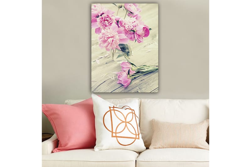 Dekorativ Canvasbillede 70x100 cm - Flerfarvet - Boligtilbehør - Billeder & kunst - Billeder på lærred