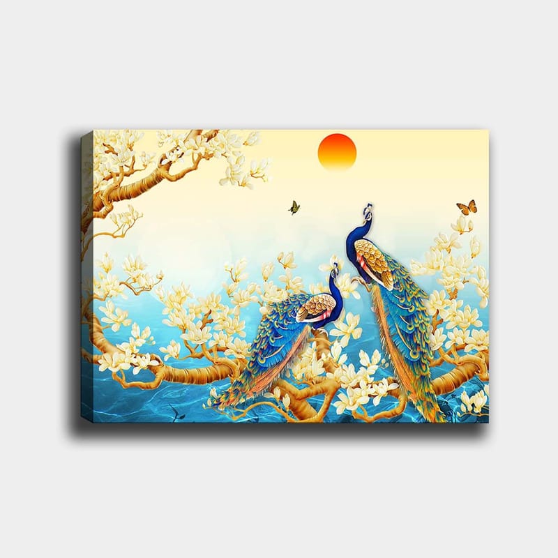 Dekorativ Canvasbillede 70x100 cm - Flerfarvet - Boligtilbehør - Billeder & kunst - Billeder på lærred