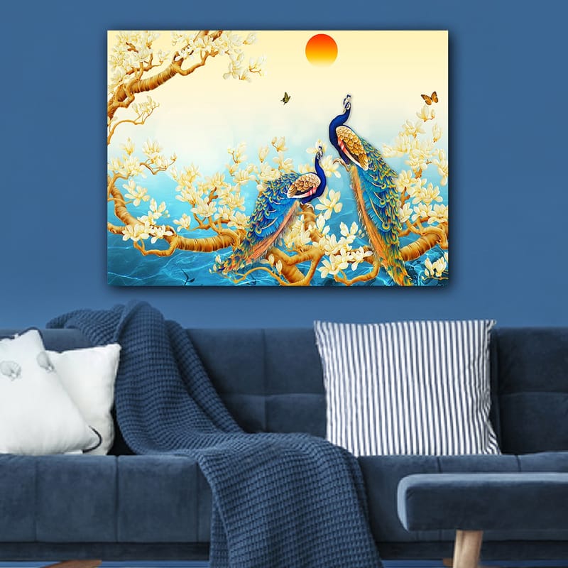Dekorativ Canvasbillede 70x100 cm - Flerfarvet - Boligtilbehør - Billeder & kunst - Billeder på lærred