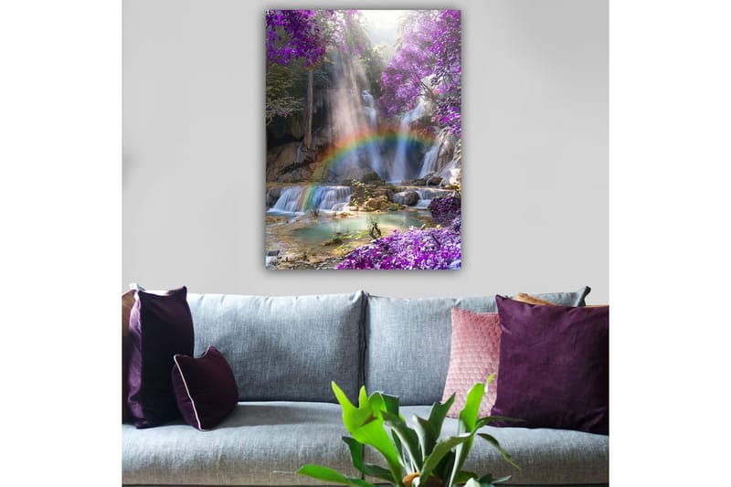 Dekorativ Canvasbillede 70x100 cm - Flerfarvet - Boligtilbehør - Billeder & kunst - Billeder på lærred