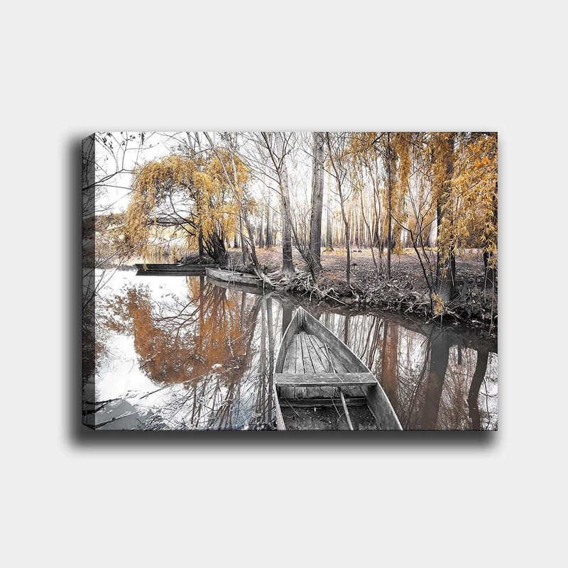 Dekorativ Canvasbillede 70x100 cm - Flerfarvet - Boligtilbehør - Billeder & kunst - Billeder på lærred
