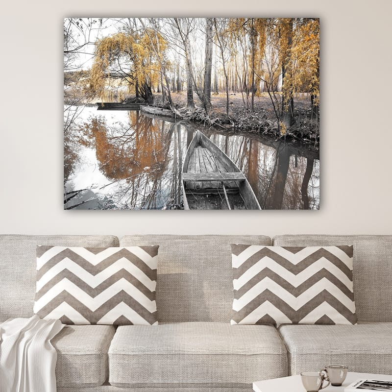 Dekorativ Canvasbillede 70x100 cm - Flerfarvet - Boligtilbehør - Billeder & kunst - Billeder på lærred