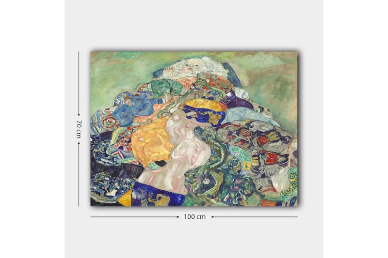 Dekorativ Canvasbillede 70x100 cm - Flerfarvet - Boligtilbehør - Billeder & kunst - Billeder på lærred