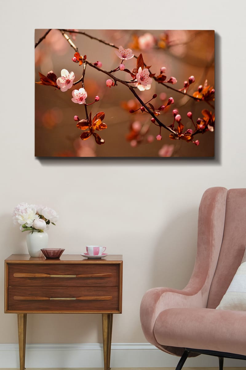 Dekorativ Canvasbillede 70x100 cm - Flerfarvet - Boligtilbehør - Billeder & kunst - Billeder på lærred