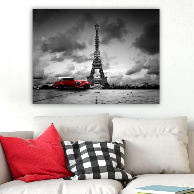 Dekorativ Canvasbillede 70x100 cm - Flerfarvet - Boligtilbehør - Billeder & kunst - Billeder på lærred