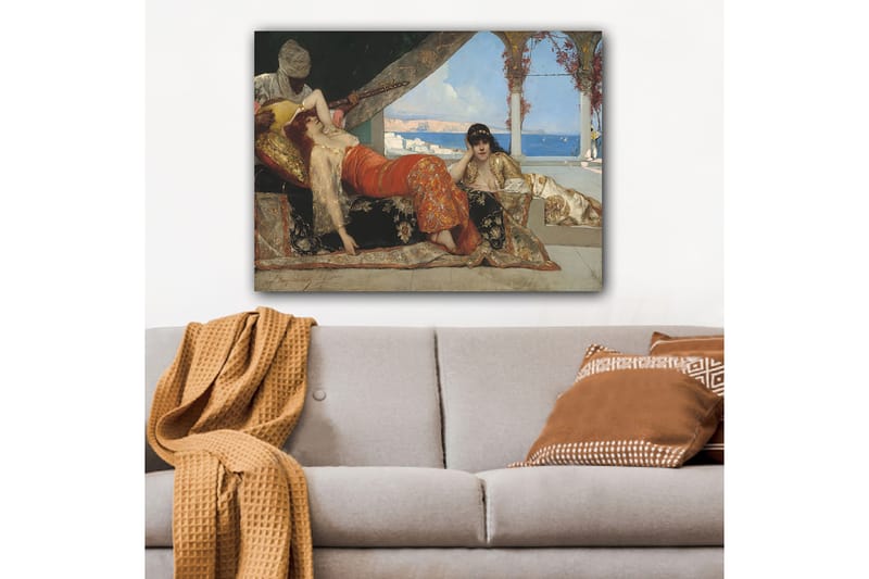 Dekorativ Canvasbillede 70x100 cm - Flerfarvet - Boligtilbehør - Billeder & kunst - Billeder på lærred