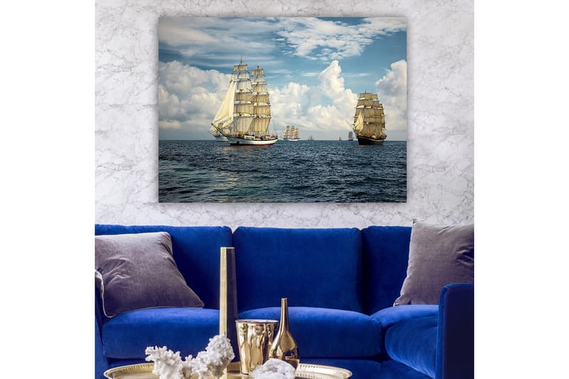 Dekorativ Canvasbillede 70x100 cm - Flerfarvet - Boligtilbehør - Billeder & kunst - Billeder på lærred