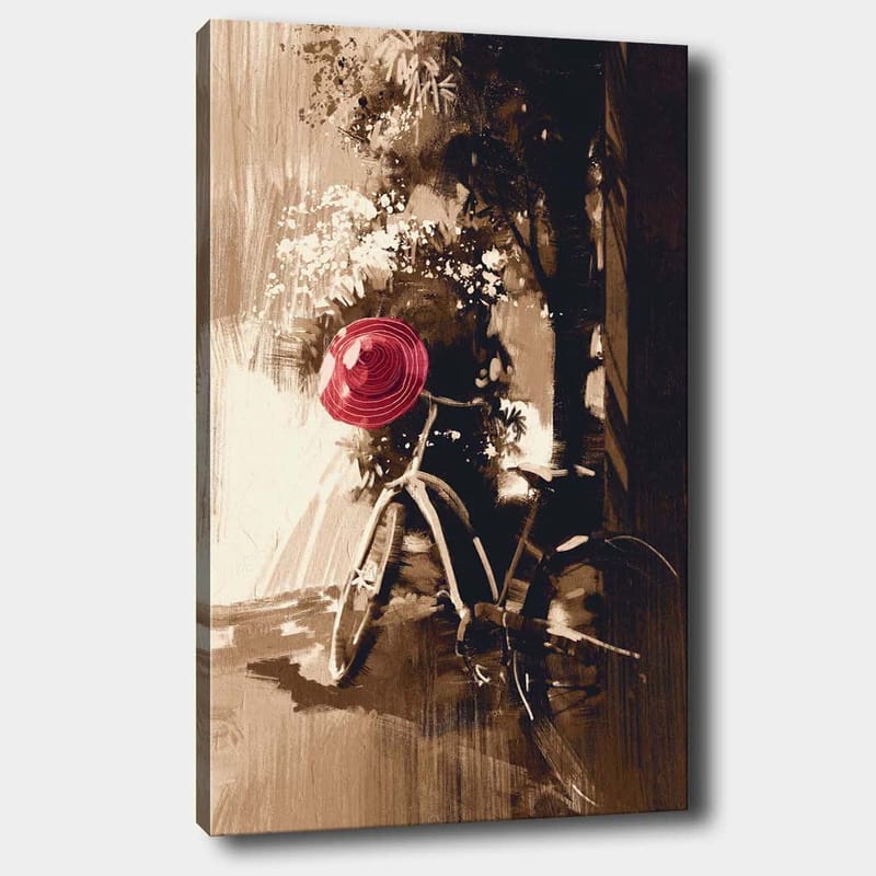 Dekorativ Canvasbillede 70x100 cm - Flerfarvet - Boligtilbehør - Billeder & kunst - Billeder på lærred