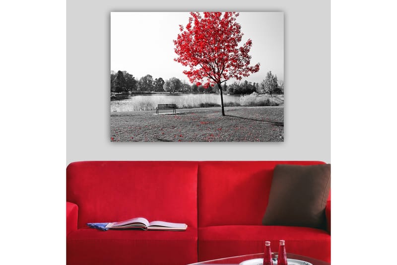 Dekorativ Canvasbillede 70x100 cm - Flerfarvet - Boligtilbehør - Billeder & kunst - Billeder på lærred