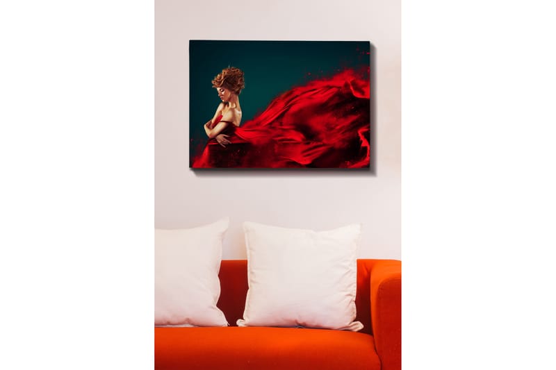 Dekorativ Canvasbillede 70x100 cm - Flerfarvet - Boligtilbehør - Billeder & kunst - Billeder på lærred