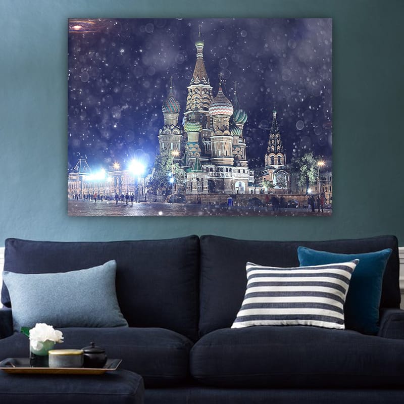 Dekorativ Canvasbillede 70x100 cm - Flerfarvet - Boligtilbehør - Billeder & kunst - Billeder på lærred