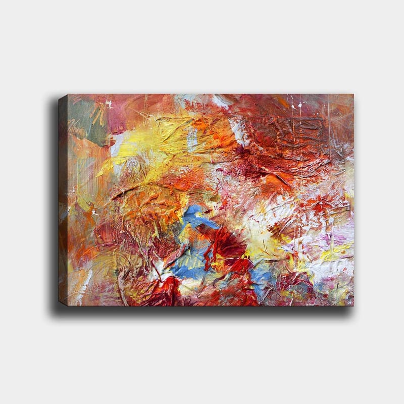 Dekorativ Canvasbillede 70x100 cm - Flerfarvet - Boligtilbehør - Billeder & kunst - Billeder på lærred
