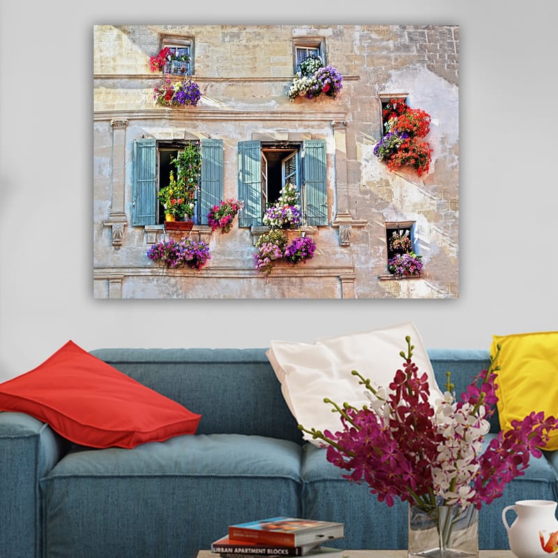 Dekorativ Canvasbillede 70x100 cm - Flerfarvet - Boligtilbehør - Billeder & kunst - Billeder på lærred