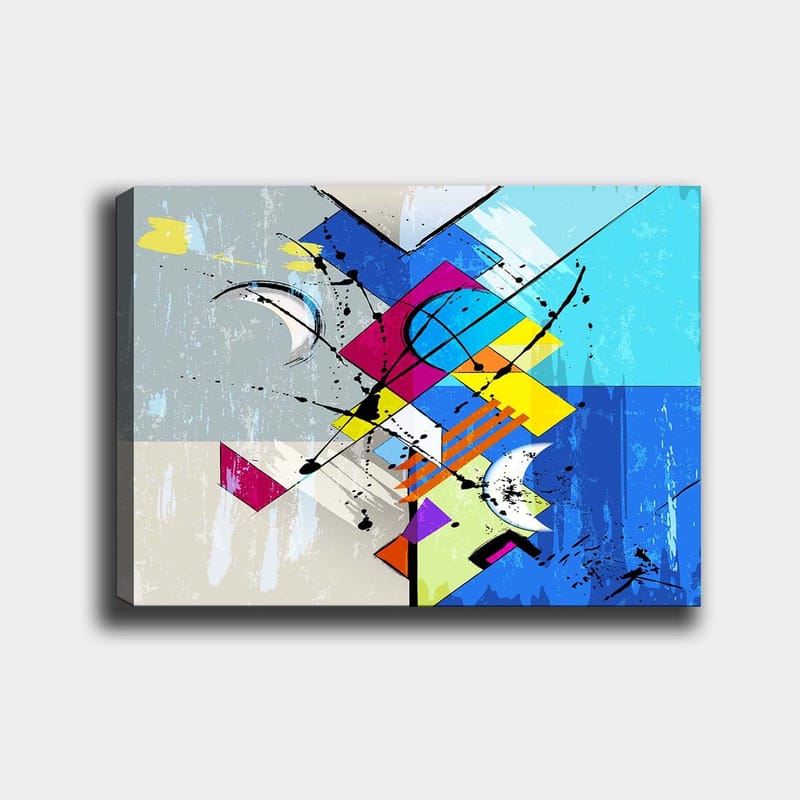 Dekorativ Canvasbillede 70x100 cm - Flerfarvet - Boligtilbehør - Billeder & kunst - Billeder på lærred