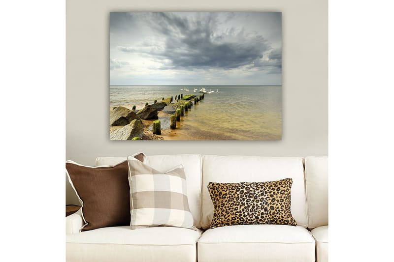 Dekorativ Canvasbillede 70x100 cm - Flerfarvet - Boligtilbehør - Billeder & kunst - Billeder på lærred