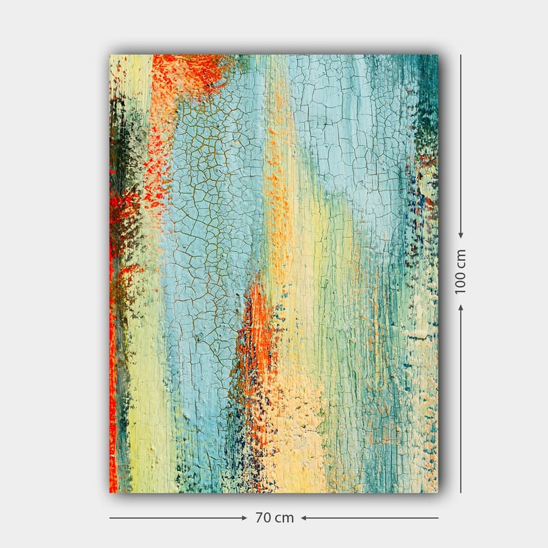 Dekorativ Canvasbillede 70x100 cm - Flerfarvet - Boligtilbehør - Billeder & kunst - Billeder på lærred