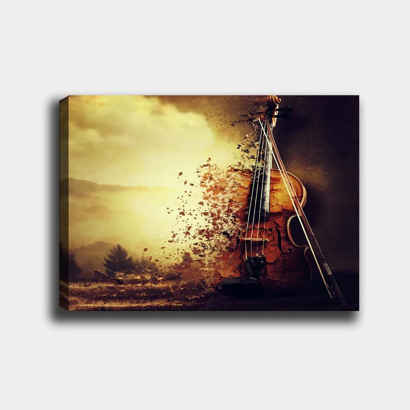 Dekorativ Canvasbillede 70x100 cm - Flerfarvet - Boligtilbehør - Billeder & kunst - Billeder på lærred