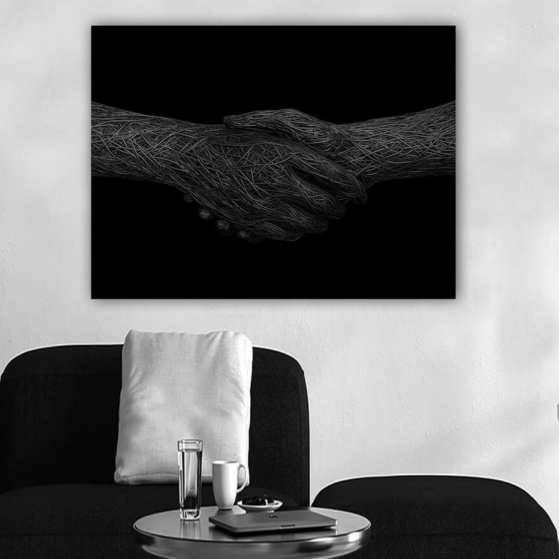 Dekorativ Canvasbillede 70x100 cm - Flerfarvet - Boligtilbehør - Billeder & kunst - Billeder på lærred