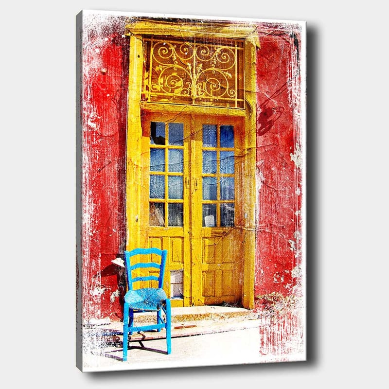 Dekorativ Canvasbillede 70x100 cm - Flerfarvet - Boligtilbehør - Billeder & kunst - Billeder på lærred