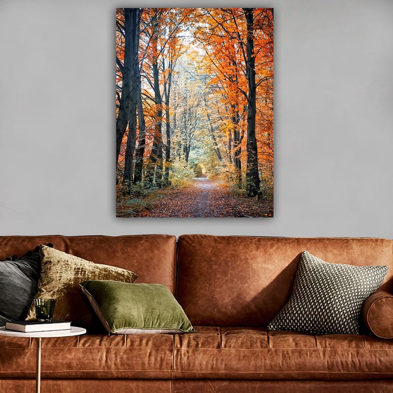 Dekorativ Canvasbillede 70x100 cm - Flerfarvet - Boligtilbehør - Billeder & kunst - Billeder på lærred