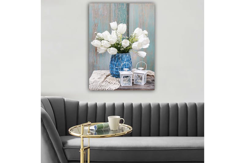 Dekorativ Canvasbillede 70x100 cm - Flerfarvet - Boligtilbehør - Billeder & kunst - Billeder på lærred