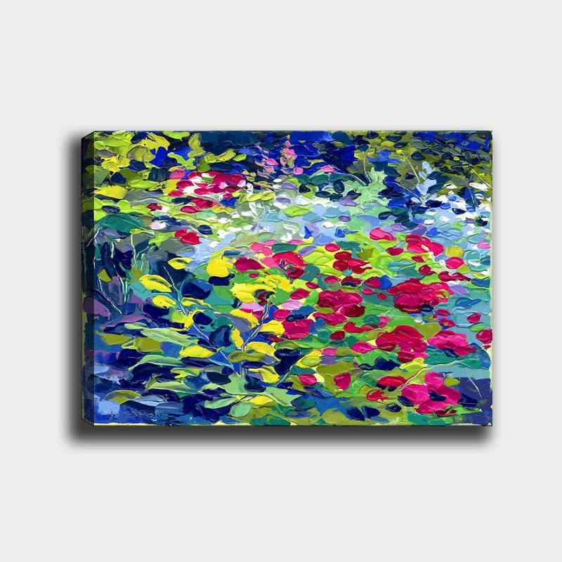 Dekorativ Canvasbillede 70x100 cm - Flerfarvet - Boligtilbehør - Billeder & kunst - Billeder på lærred