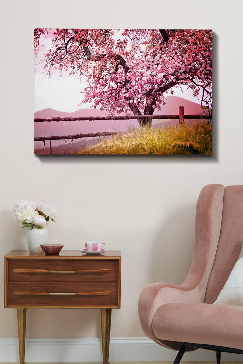 Dekorativ Canvasbillede 70x100 cm - Flerfarvet - Boligtilbehør - Billeder & kunst - Billeder på lærred