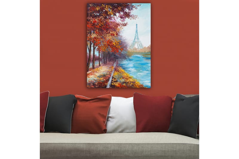 Dekorativ Canvasbillede 70x100 cm - Flerfarvet - Boligtilbehør - Billeder & kunst - Billeder på lærred