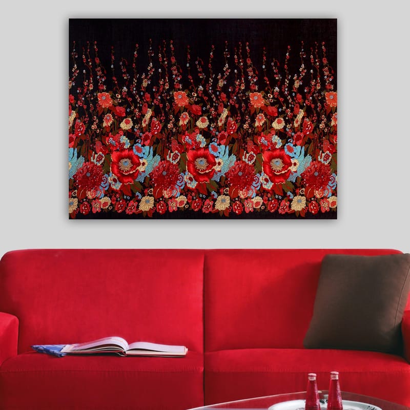 Dekorativ Canvasbillede 70x100 cm - Flerfarvet - Boligtilbehør - Billeder & kunst - Billeder på lærred