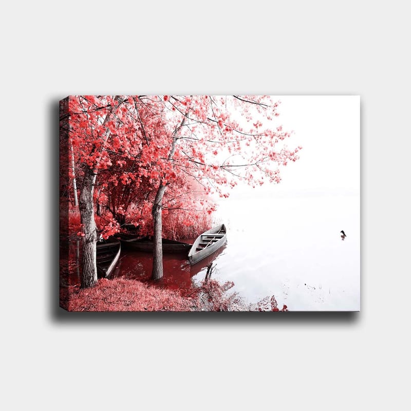 Dekorativ Canvasbillede 70x100 cm - Flerfarvet - Boligtilbehør - Billeder & kunst - Billeder på lærred