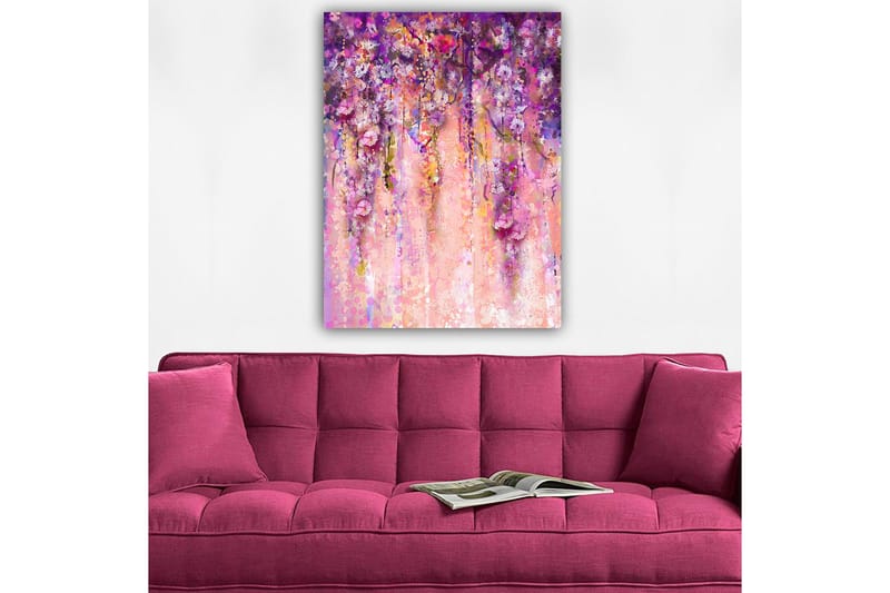 Dekorativ Canvasbillede 70x100 cm - Flerfarvet - Boligtilbehør - Billeder & kunst - Billeder på lærred