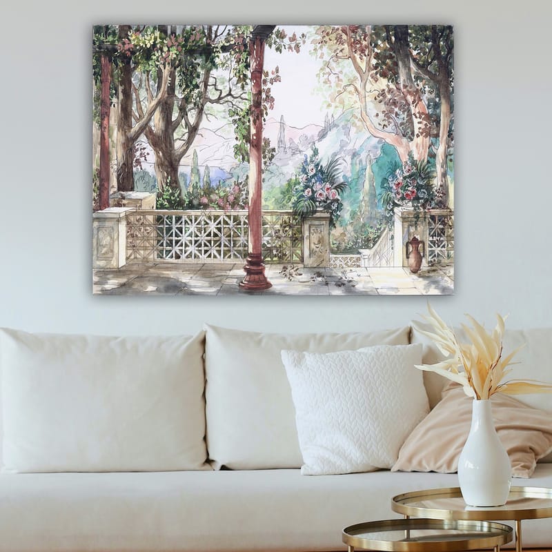 Dekorativ Canvasbillede 70x100 cm - Flerfarvet - Boligtilbehør - Billeder & kunst - Billeder på lærred