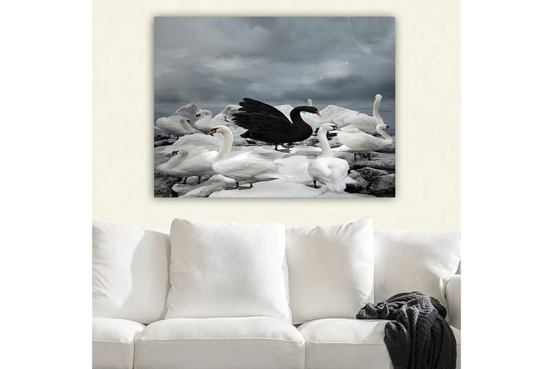 Dekorativ Canvasbillede 70x100 cm - Flerfarvet - Boligtilbehør - Billeder & kunst - Billeder på lærred
