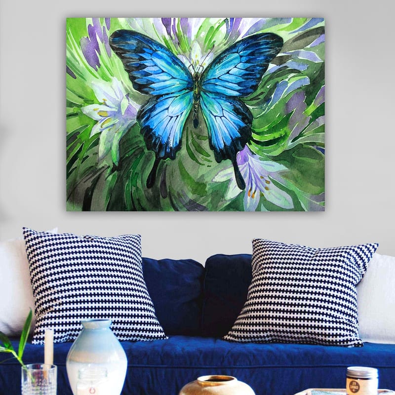 Dekorativ Canvasbillede 70x100 cm - Flerfarvet - Boligtilbehør - Billeder & kunst - Billeder på lærred